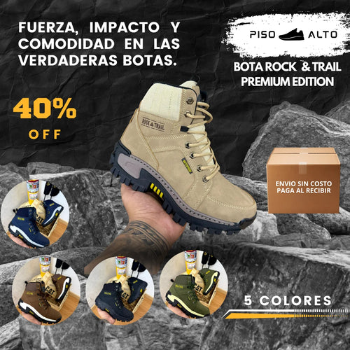 BOTAS ROCK & TRAIL TIPO CAT - EDICIÓN LIMITADA