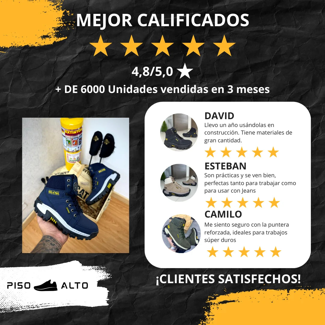 BOTAS ROCK & TRAIL TIPO CAT - EDICIÓN LIMITADA