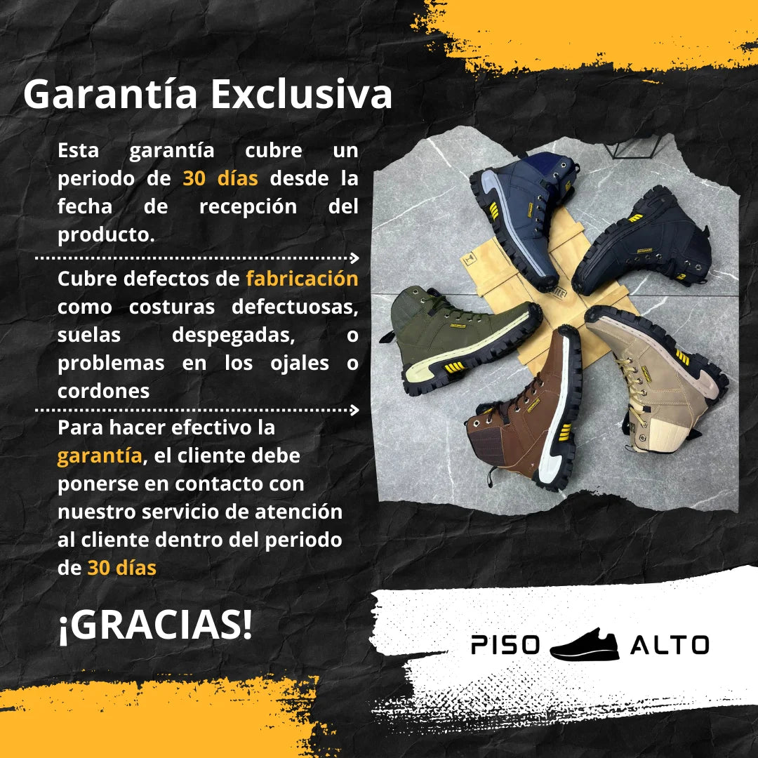 BOTAS ROCK & TRAIL TIPO CAT - EDICIÓN LIMITADA